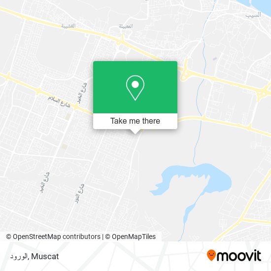 الورود map