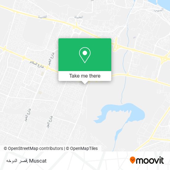 قصر الدوخه map