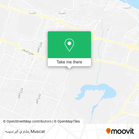 مشاوي البرنسيسه map