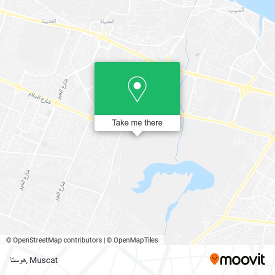هوستا map