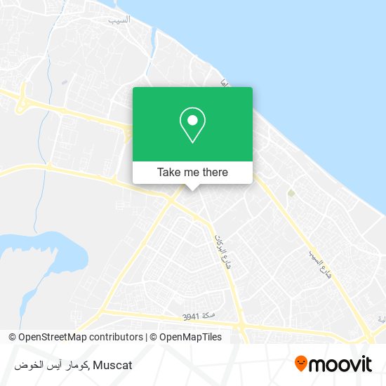 كومار آيس الخوض map