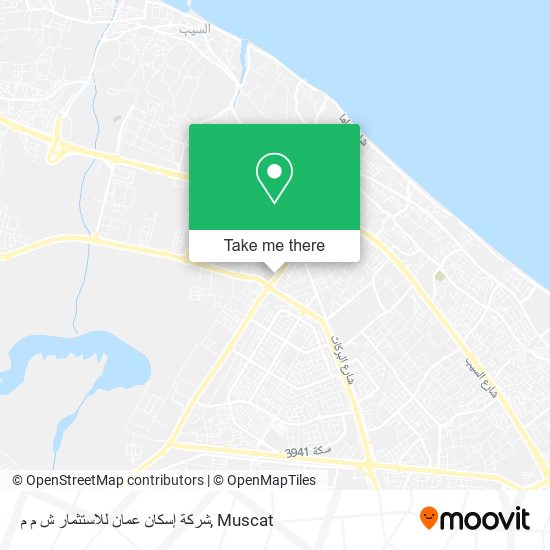 شركة إسكان عمان للاستثمار ش م م map