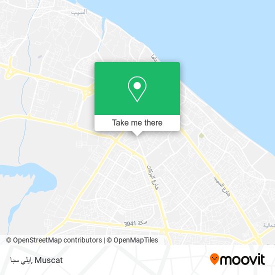 ايلي سبا map