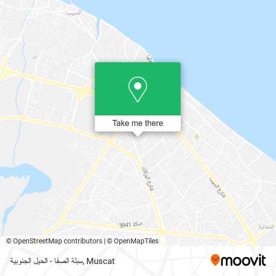 سبلة الصفا - الحيل الجنوبية map