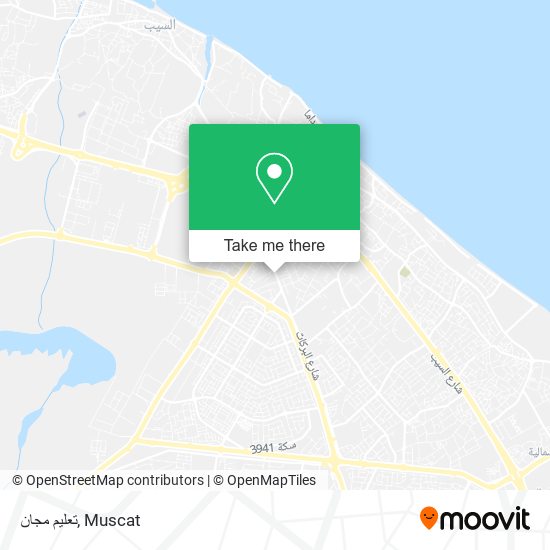 تعليم مجان map