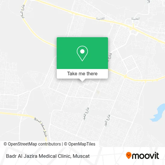 Badr Al Jazira Medical Clinic map