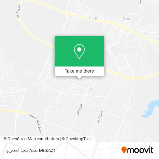 حسن سعيد المعمري map