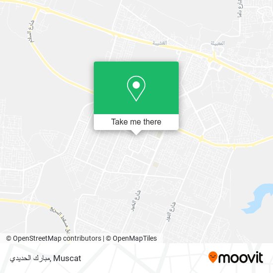 مبارك الحديدي map