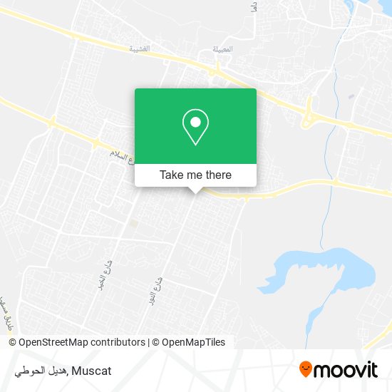 هديل الحوطي map