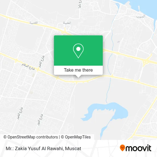 Mr.: Zakia Yusuf Al Rawahi map