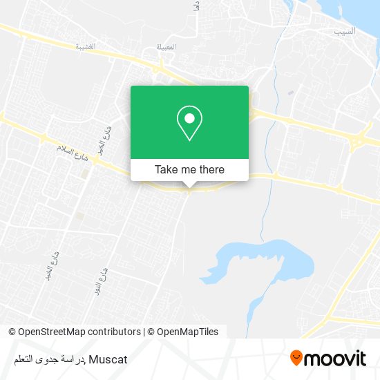 دراسة جدوى التعلم map