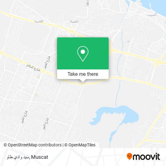 سيد وادي طاو map