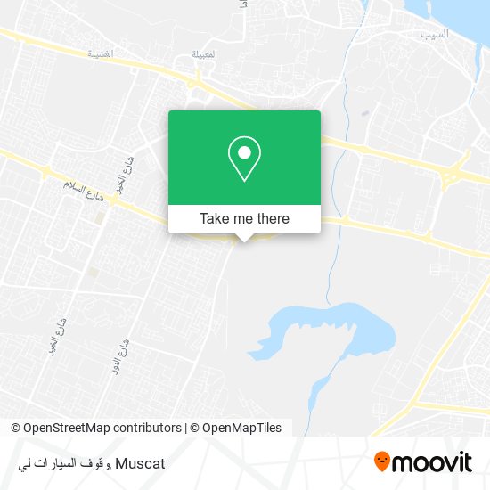وقوف السيارات لي map