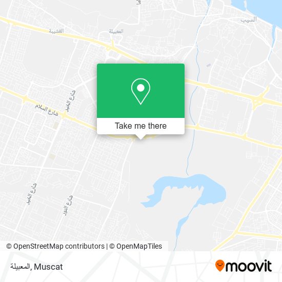 المعبيلة map