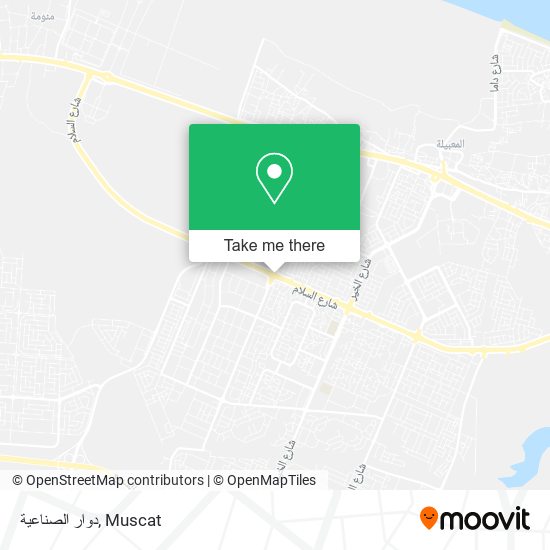 دوار الصناعية map