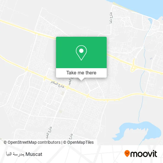 مدرسة النبأ map