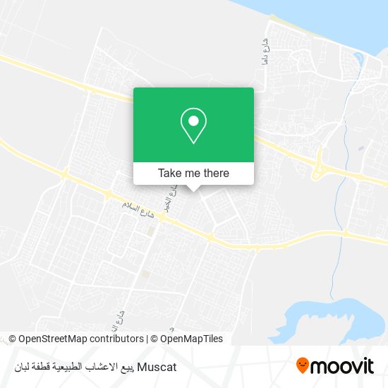 بيع الاعشاب الطبيعية قطفة لبان map