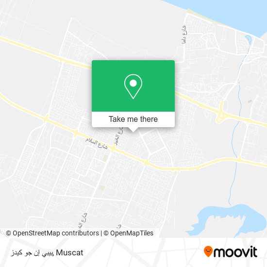 بيبي إن جو كيدز map