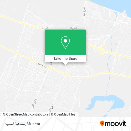 صناعية المعبيله map