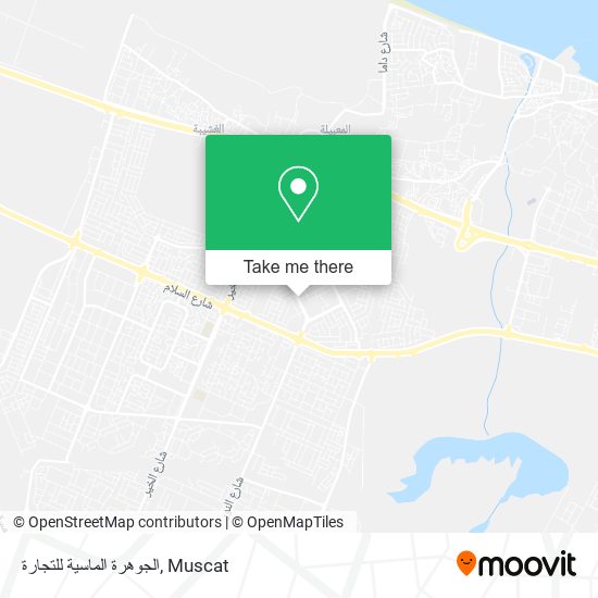 الجوهرة الماسية للتجارة map