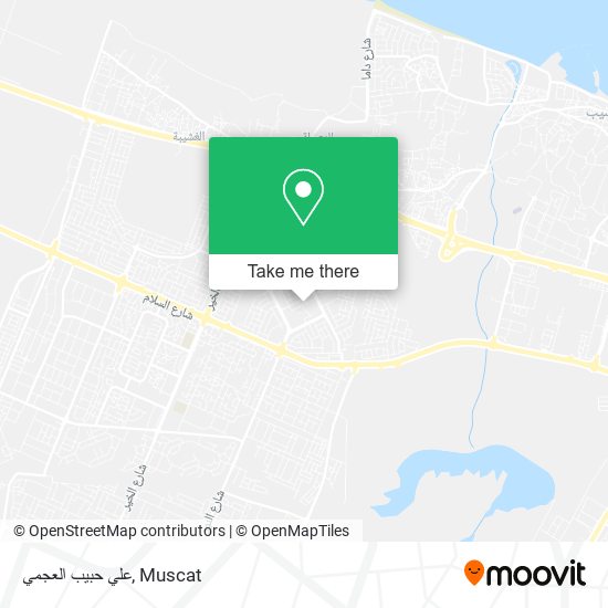 علي حبيب العجمي map