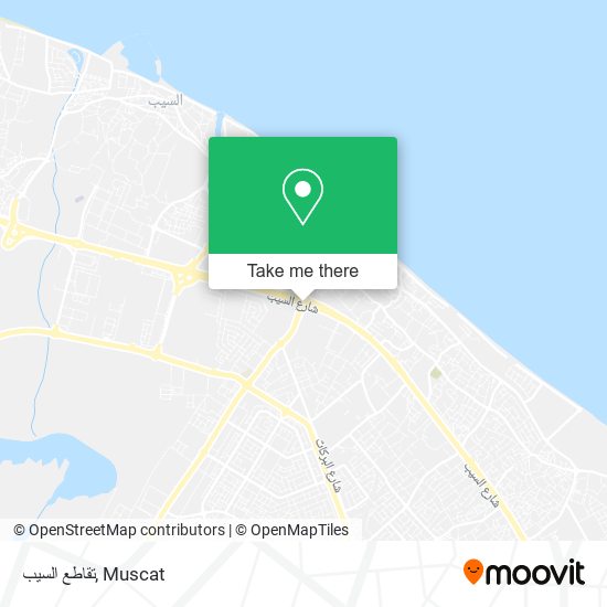 تقاطع السيب map