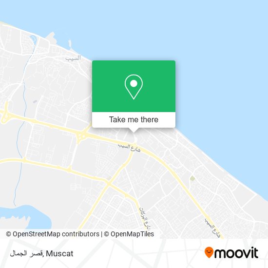 قصر الجمال map