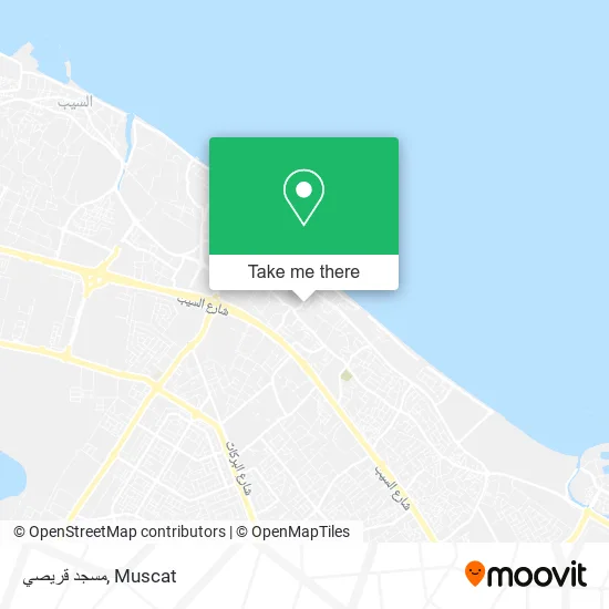 مسجد قريصي map
