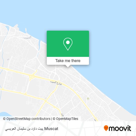 بيت داؤد بن سليمان العويسي map
