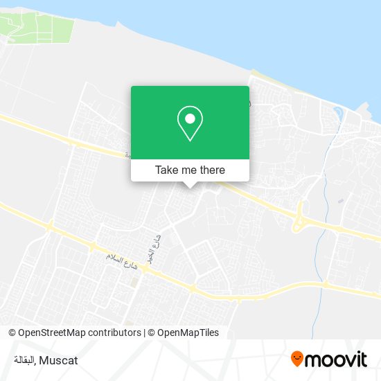 البقالة map