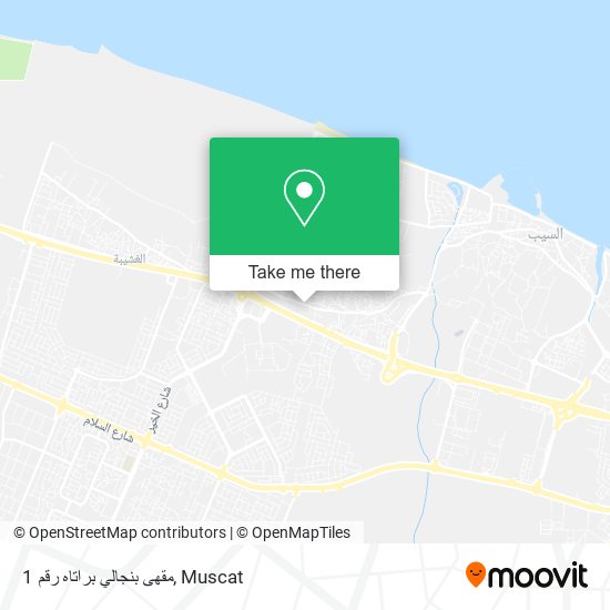 مقهى بنجالي براتاه رقم 1 map