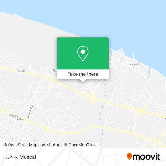 جدغبن map