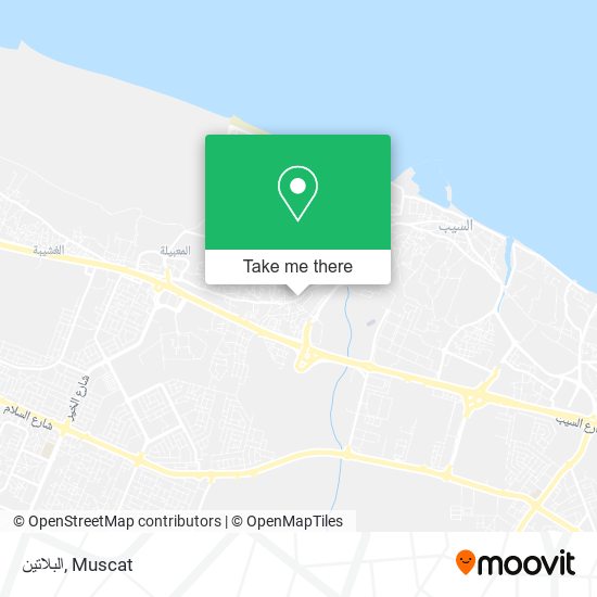 البلاتين map