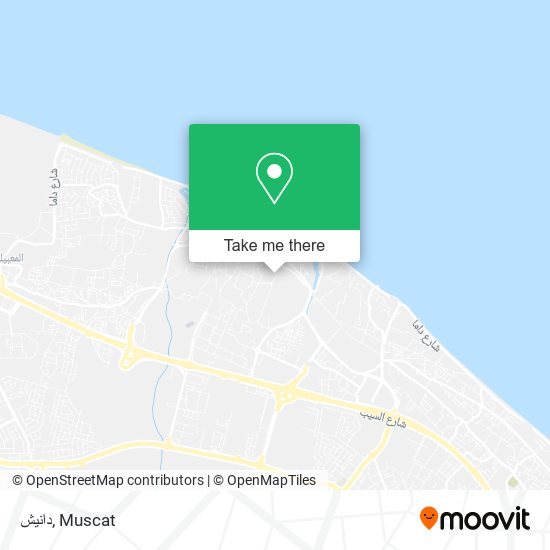 دانيش map