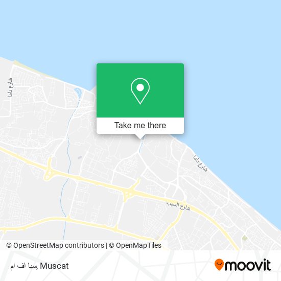 سبا اف ام map