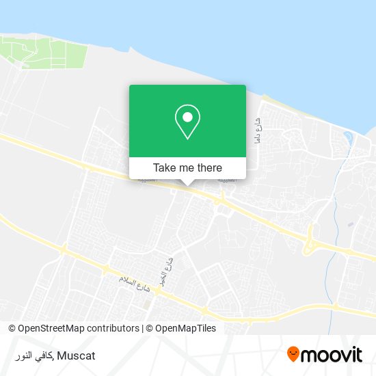 كافي النور map