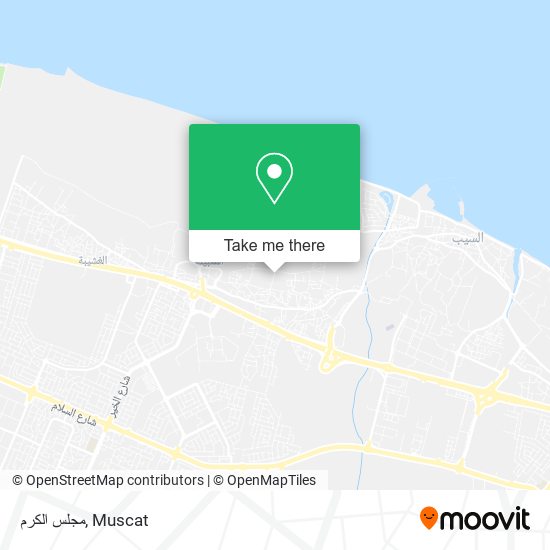 مجلس الكرم map