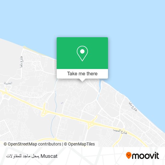 محل ماجد للمقاولات map