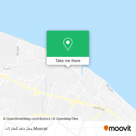 محل ماجد للمقاولات map