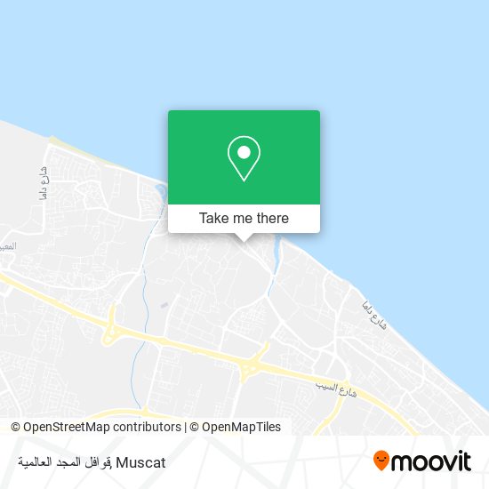 قوافل المجد العالمية map
