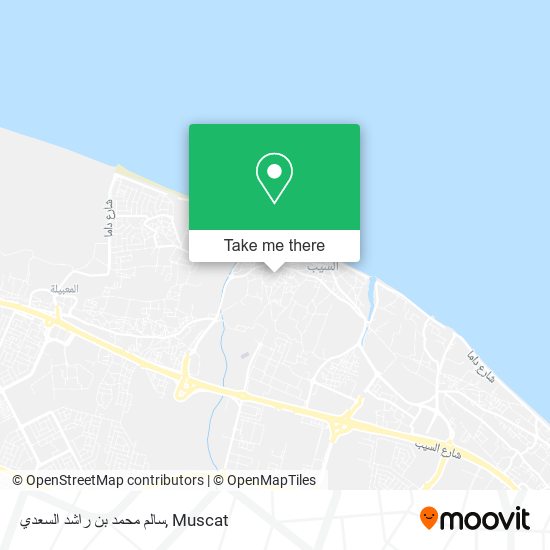 سالم محمد بن راشد السعدي map