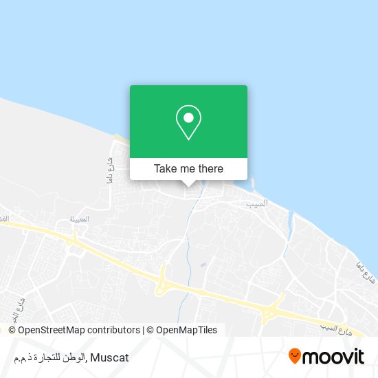 الوطن للتجارة ذ.م.م map