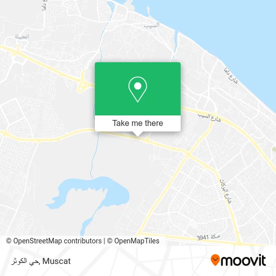 حي الكوثر map