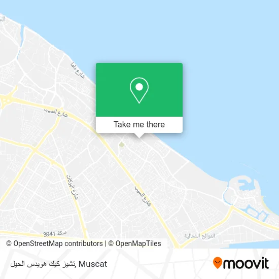 تشيز كيك هويدس الحيل map