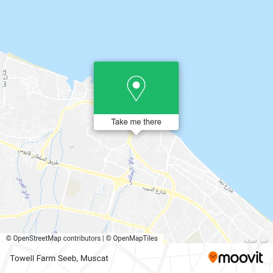 Towell Farm Seeb map