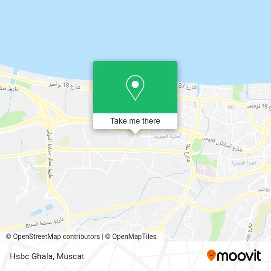 Hsbc Ghala map