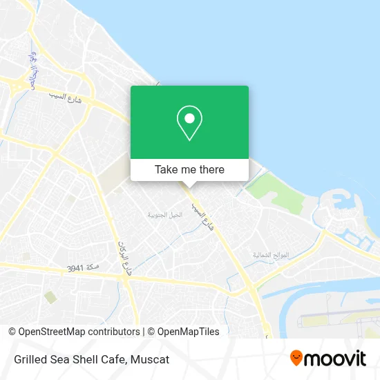 Grilled Sea Shell Cafe map