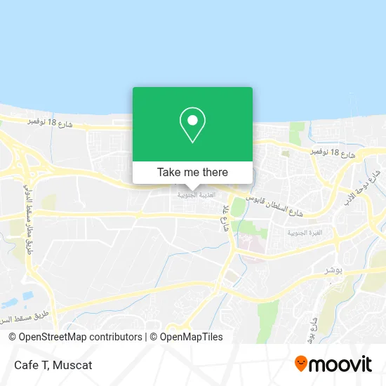 Cafe T map