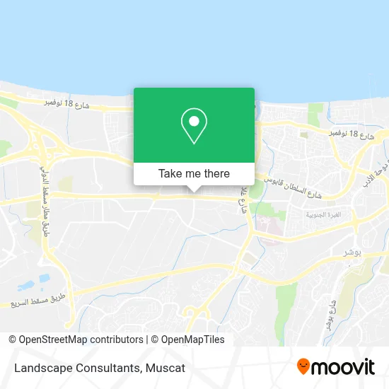 Landscape Consultants map