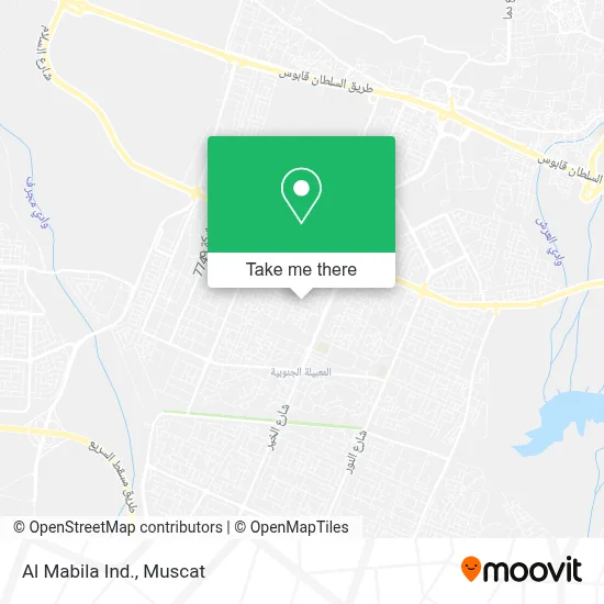 Al Mabila Ind. map